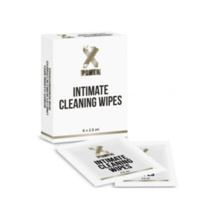XPOWER - SALVIETTE PULIZIA INTIMA 6 UNIT