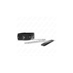KINK - COLLARE CON CINTURA 65 CM CON CINTURINO NERO 54 X 4,5 CM