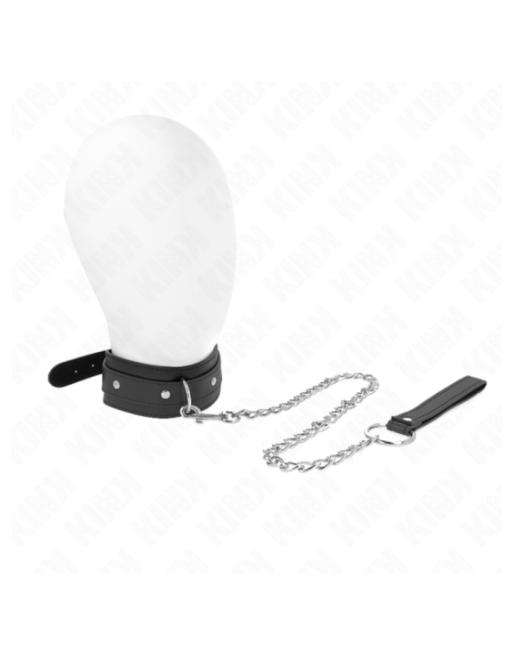 KINK - COLLANA CON GUINZAGLIO 65 CM 1 ANELLO REGOLABILE 38-49 CM X 5 CM