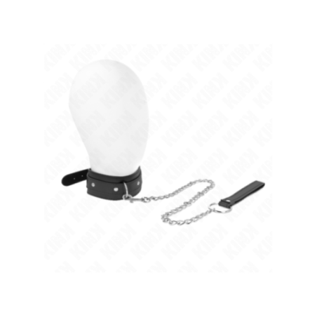 KINK - COLLANA CON GUINZAGLIO 65 CM 1 ANELLO REGOLABILE 38-49 CM X 5 CM