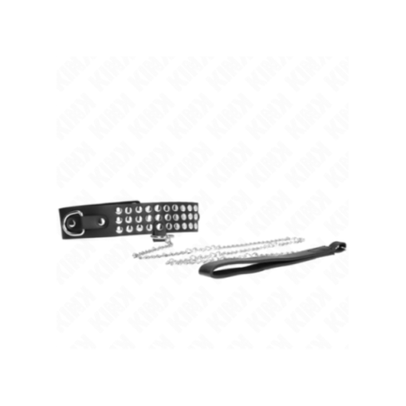 KINK - COLLANA CON CINTURINO 65 CM CON LUCIDI REGOLABILE 37-42 CM X 5,3 CM