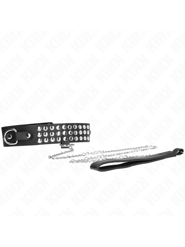 KINK - COLLANA CON CINTURINO 65 CM CON LUCIDI REGOLABILE 37-42 CM X 5,3 CM