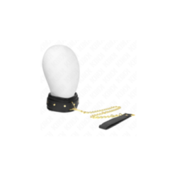 KINK - COLLANA CON CINTURINO IN SIMILPELLE SPUGNA MODELLO 1 REGOLABILE 37-54 CM X 3 CM
