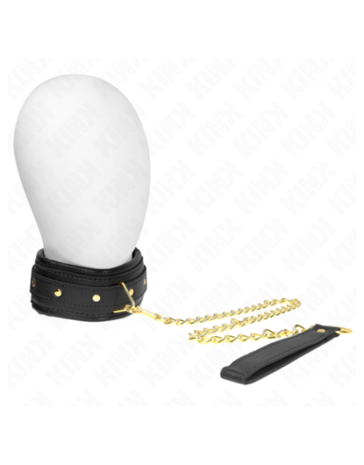 KINK - COLLANA CON CINTURINO IN SIMILPELLE SPUGNA MODELLO 1 REGOLABILE 37-54 CM X 3 CM