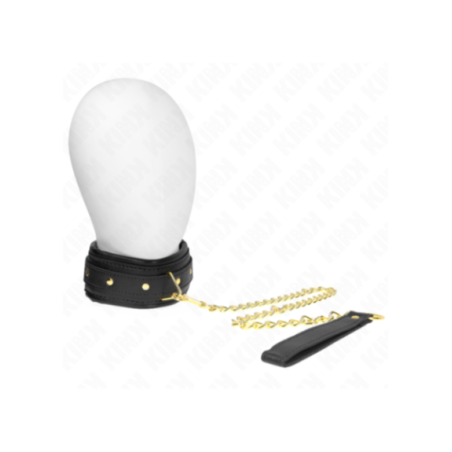 KINK - COLLANA CON CINTURINO IN SIMILPELLE SPUGNA MODELLO 1 REGOLABILE 37-54 CM X 3 CM