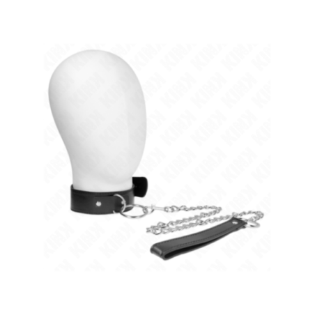 KINK - COLLARE MODELLO BASE CON GUINZAGLIO MODELLO 4 REGOLABILE 36-43 CM