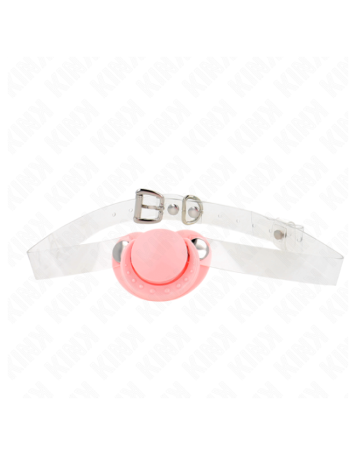 KINK - BAVAGLIO A FORMA DI CIUCCIO ROSA 5