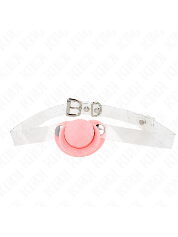 KINK - BAVAGLIO A FORMA DI CIUCCIO ROSA 5