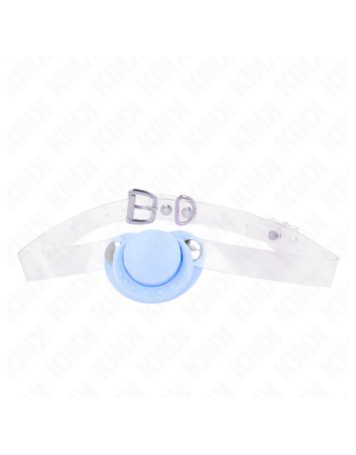 KINK - BAVAGLIO A FORMA DI CIUCCIO AZZURRO 5