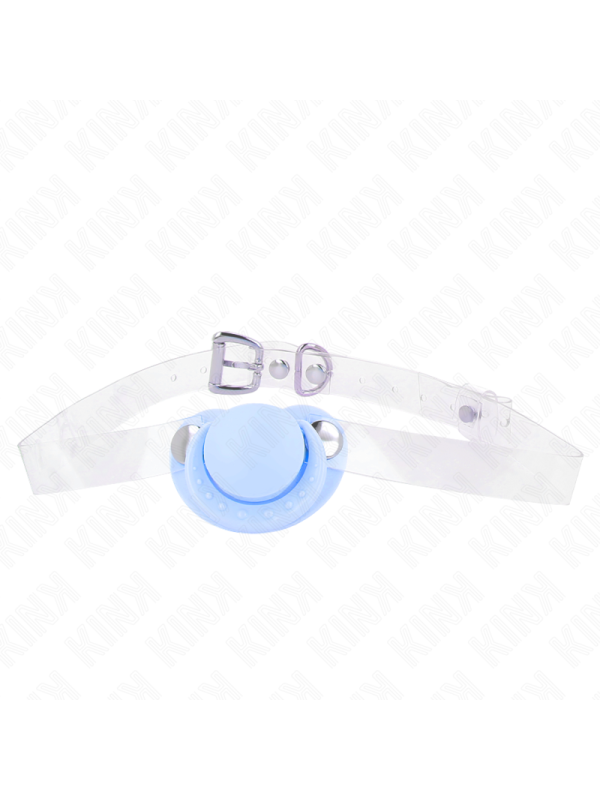 KINK - BAVAGLIO A FORMA DI CIUCCIO AZZURRO 5