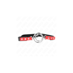 KINK - GAG CON O-RING MULTIPLI 4/4,8 CM ROSSO 38 X 56 CM