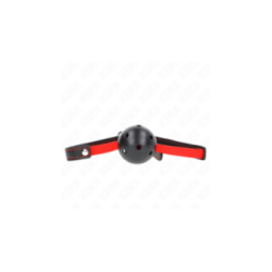 KINK - BAVAGLIO HOLLOW HARD BOCCA 4,5 CM CON CINTURA ELASTICA 56 x 1,5 CM