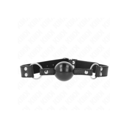 KINK - PALLA MORBIDA E SOLIDA BAVARO 4 CM CON CINTURINO IN SIMILPELLE 62 x 2,5 CM REGOLABILE 42-58 CM