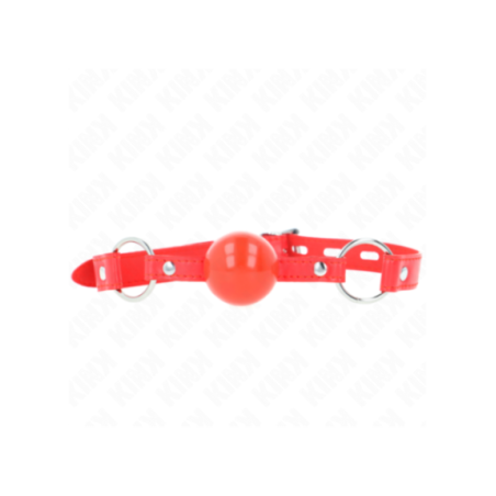 KINK - BALLA IN TPE 4 CM CON SERRATURA ROJO 60 x 2 CM