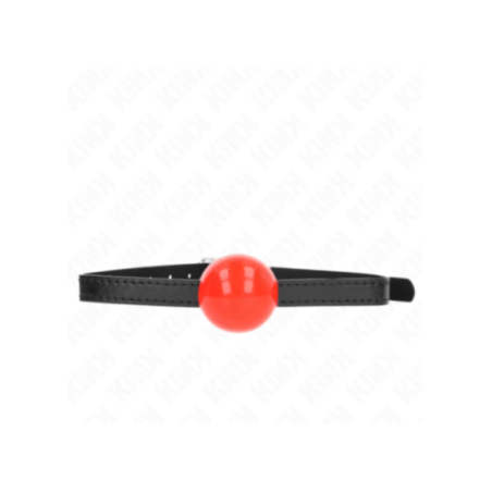 KINK - PALLA SINGOLA ROSSA GAG 4 CM 65 x 1,5 CM