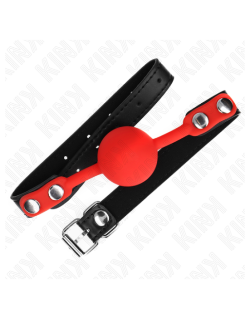 KINK - PALLA IN SILICONE ROSSA 4 CM GAG 60 x 2 CM