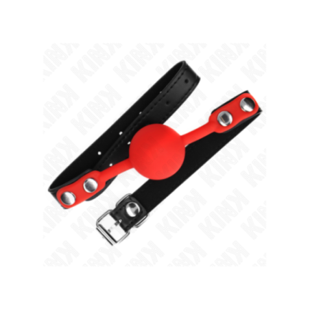 KINK - PALLA IN SILICONE ROSSA 4 CM GAG 60 x 2 CM