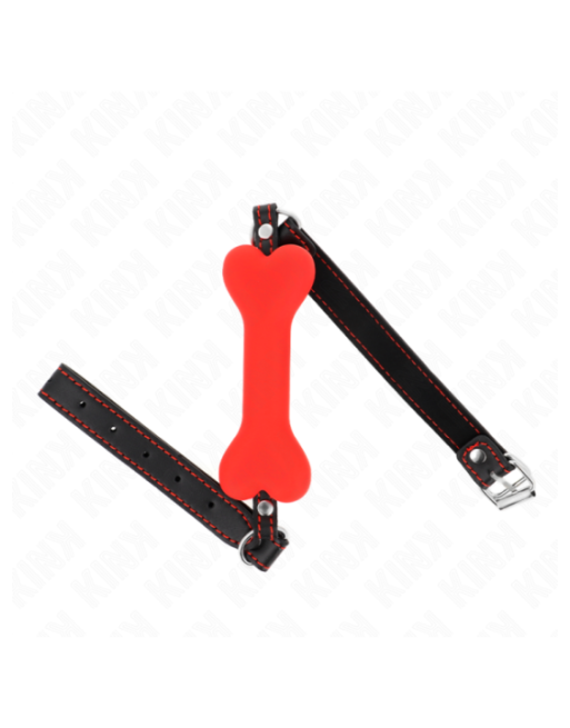 KINK - OSSO ROSSO 12 CM BAVAGLIO 63 x 2 CM