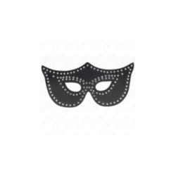 KINK - MASCHERA IN SIMILPELLE CON RIVETTI MODELLO 2 30 x 12 CM