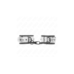 KINK - POLSINI DA POLSO TRASPARENTI REGOLABILI 18-30 CM X 5,5 CM
