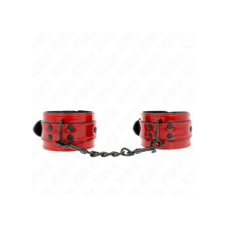 KINK - POLSINI DA POLSO ROSSO SCURO 23 X 5 CM