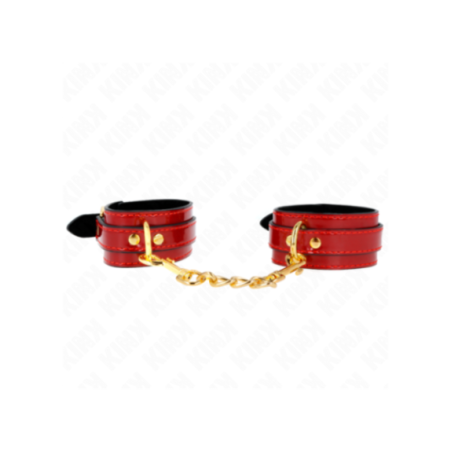 KINK - POLSINI JOANNA ANGEL ROSSO REGOLABILE CON CATENA ORO 16