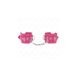 KINK - RESISTENZA DA POLSO CON 3 ANELLI A D REGOLABILE ROSA 17