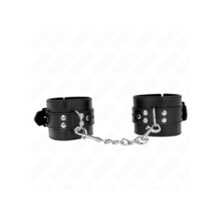 KINK - RESISTENZA DA POLSO NERA CON CINTURA NERA REGOLABILE 17-28 CM X 6 CM