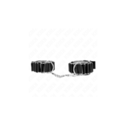 KINK - TENUTA DA POLSO SOTTILE A CERNIERA NERA REGOLABILE 16-22 CM X 3,5 CM