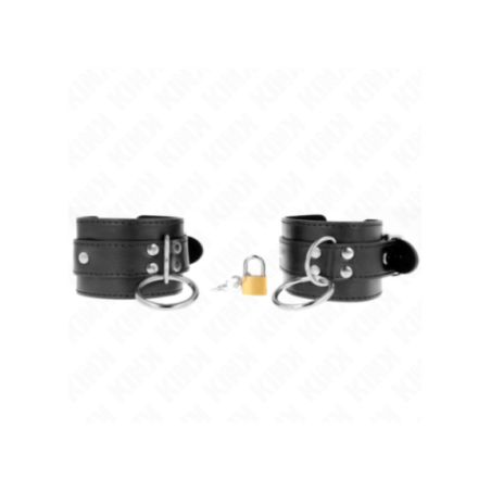 KINK - FERMAPOLSO CON BLOCCAGGIO O-RING NERO REGOLABILE 20-28 CM X 5,5 CM