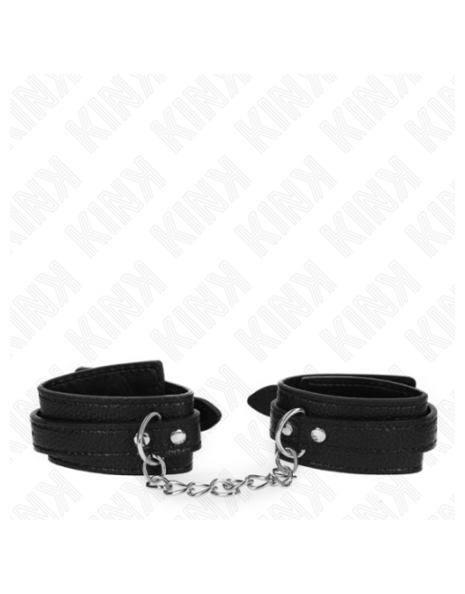 KINK - RESISTENZA DA POLSO CON MOTIVO SERPENTE NERO REGOLABILE 20-28 CM X 5,4 CM