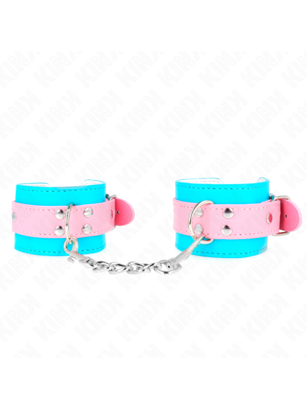 KINK - GRAZIOSI POGGIPOLSI BLU/ROSA REGOLABILI 16-28 CM X 5 CM