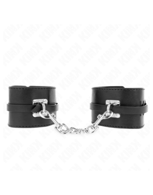 KINK - RESISTENZA DA POLSO DELUXE CON BLOCCAGGIO NERO REGOLABILE 14,5-21 CM X 6 CM