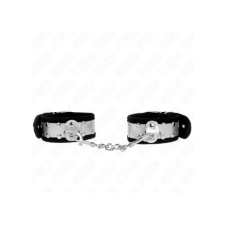 KINK - RESISTENZA DA POLSO SOTTILE NERO / ARGENTO 30 X 4 CM