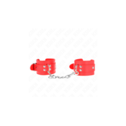 KINK - RESISTENZA DA POLSO SEMPLICE ROSSO REGOLABILE 20-23 CM X 5,5 CM