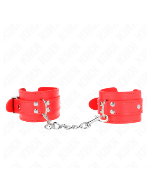 KINK - RESISTENZA DA POLSO SEMPLICE ROSSO REGOLABILE 20-23 CM X 5,5 CM