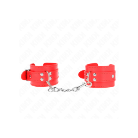 KINK - RESISTENZA DA POLSO SEMPLICE ROSSO REGOLABILE 20-23 CM X 5,5 CM