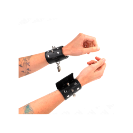 KINK - RESISTENZA DA POLSO PUNK CON PUNTE 25 X 6 CM