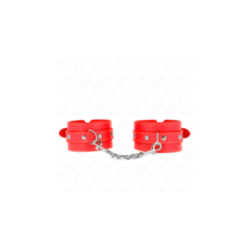 KINK - RESISTENZA DA POLSO SOTTILE ROSSO REGOLABILE 21-33 CM