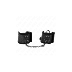 KINK - RESISTENZA DA POLSO SCANDALO DETTAGLI IN PIZZO NERO 24,5 CM X 6,5 CM