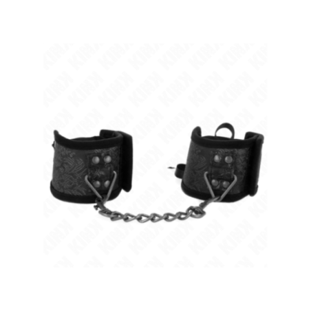 KINK - RESISTENZA DA POLSO SCANDALO DETTAGLI IN PIZZO NERO 24,5 CM X 6,5 CM