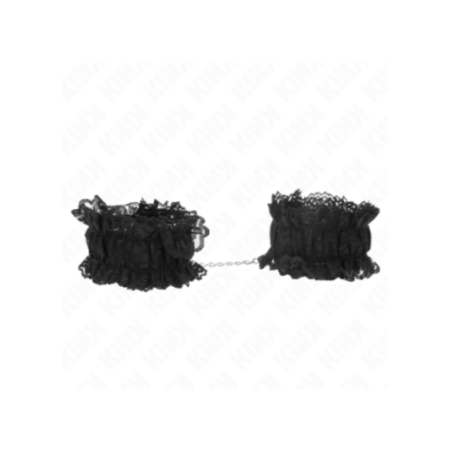 KINK - POLSO ELASTICO IN PIZZO NEGRO