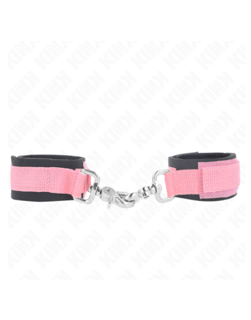KINK - POGGIPOLSO REGOLABILE IN NEOPRENE ROSA REGOLABILE 22-34 CM