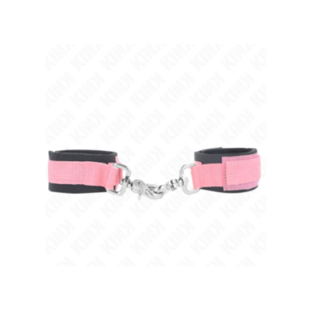 KINK - POGGIPOLSO REGOLABILE IN NEOPRENE ROSA REGOLABILE 22-34 CM