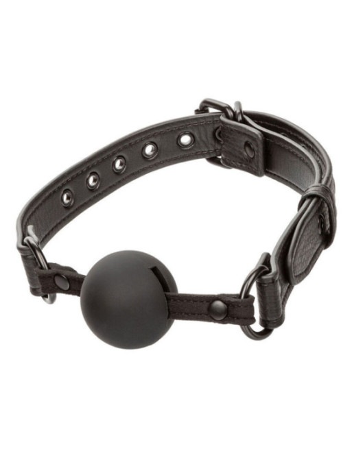 CALEXOTICS - NOCTURNAL BALL GAG SILICONE NERO