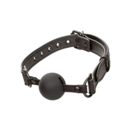 CALEXOTICS - NOCTURNAL BALL GAG SILICONE NERO