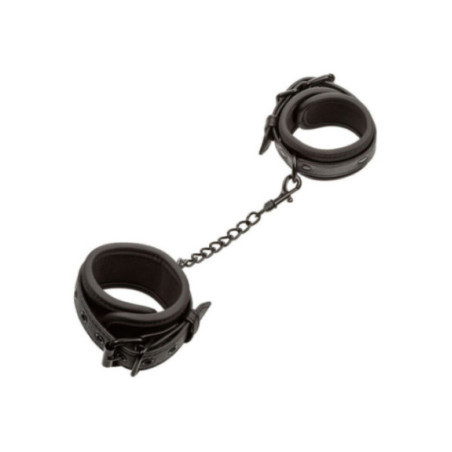 CALEXOTICS - NOCTURNAL MANICHETTE DA POLSO IN PELLE REGOLABILI NERE
