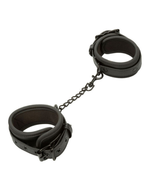 CALEXOTICS - NOCTURNAL CAVIGLIERE IN PELLE REGOLABILI NERE