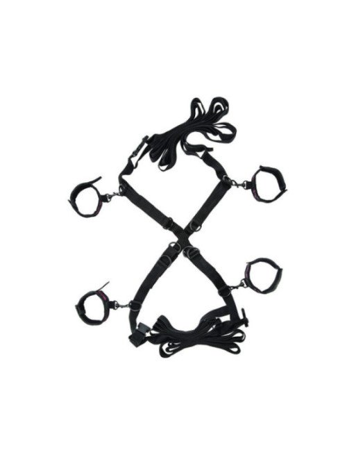 CALEXOTICS - SCANDAL SET DI CRAVATTE DA LETTO INCROCIATE