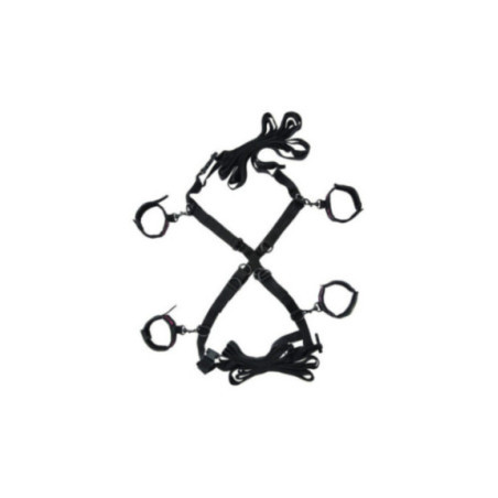 CALEXOTICS - SCANDAL SET DI CRAVATTE DA LETTO INCROCIATE